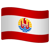 Emoji Bendera Polinesia Prancis WhatsApp