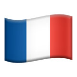 Emoji Bendera Prancis Apple