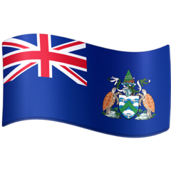 Emoji Bendera Pulau Ascension Facebook