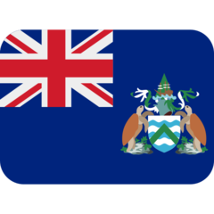 Emoji Bendera Pulau Ascension Twitter