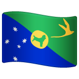Emoji Bendera Pulau Christmas WhatsApp