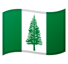 Emoji Bendera Pulau Norfolk Google