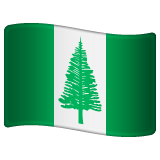 Emoji Bendera Pulau Norfolk WhatsApp