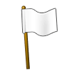 Emoji Bendera Putih Samsung