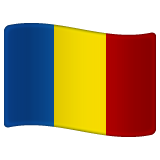 Emoji Bendera Rumania WhatsApp