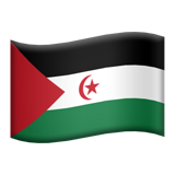 Emoji Bendera Sahara Apple