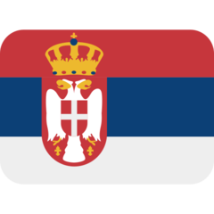 Emoji Bendera Serbia Twitter
