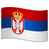 Emoji Bendera Serbia WhatsApp