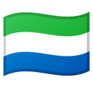 Emoji Bendera Sierra Leone Google