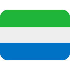 Emoji Bendera Sierra Leone Twitter