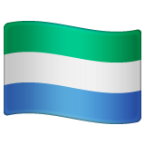 Emoji Bendera Sierra Leone WhatsApp