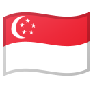 Emoji Bendera Singapura Google