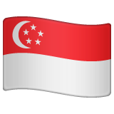 Emoji Bendera Singapura WhatsApp