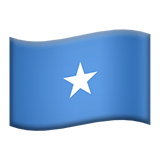 Emoji Bendera Somalia Apple