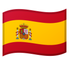 Emoji Bendera Spanyol Google