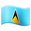 Emoji Bendera St. Lucia Samsung