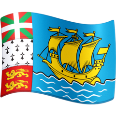 Emoji Bendera St. Pierre & Miquelon Facebook