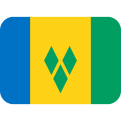 Emoji Bendera St. Vincent & Grenadines Twitter