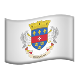 Emoji Bendera St.Barthelemy Apple