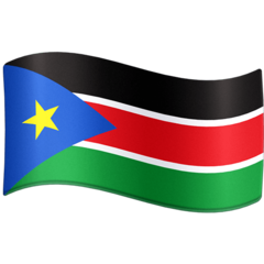 Emoji Bendera Sudan Selatan Facebook