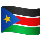 Emoji Bendera Sudan Selatan WhatsApp