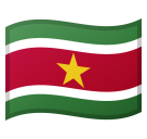 Emoji Bendera Suriname Google