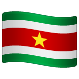 Emoji Bendera Suriname WhatsApp