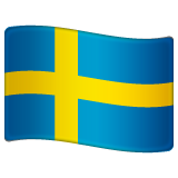 Emoji Bendera Swedia WhatsApp