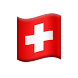 Emoji Bendera Swiss Apple