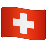 Emoji Bendera Swiss WhatsApp