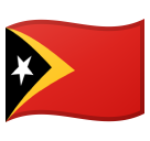 Emoji Bendera Timor-Leste Google