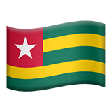 Emoji Bendera Togo Apple