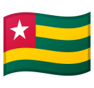 Emoji Bendera Togo Google