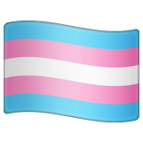 Emoji Bendera Transgender WhatsApp