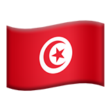 Emoji Bendera Tunisia Apple
