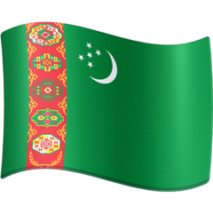 Emoji Bendera Turkmenistan Facebook