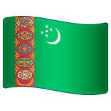 Emoji Bendera Turkmenistan WhatsApp