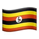 Emoji Bendera Uganda Apple
