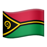 Emoji Bendera Vanuatu Apple