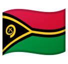 Emoji Bendera Vanuatu Google