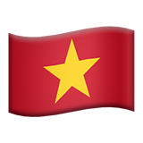 Emoji Bendera Vietnam Apple