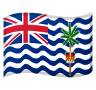 Emoji Bendera Wilayah Samudra Hindia Britania Google