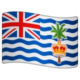 Emoji Bendera Wilayah Samudra Hindia Britania WhatsApp