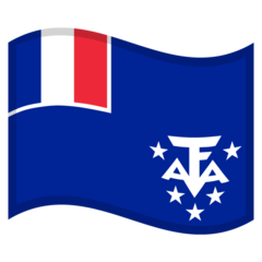 Emoji Bendera Wilayah Selatan Prancis Google