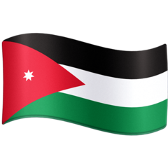 Emoji Bendera Yordania Facebook