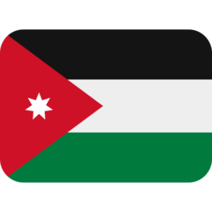 Emoji Bendera Yordania Twitter
