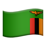 Emoji Bendera Zambia Apple
