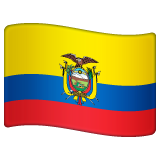 Emoji Bendra Ekuador WhatsApp