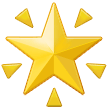 Emoji Bintang Bersinar Samsung