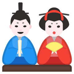 Emoji Boneka Jepang Google